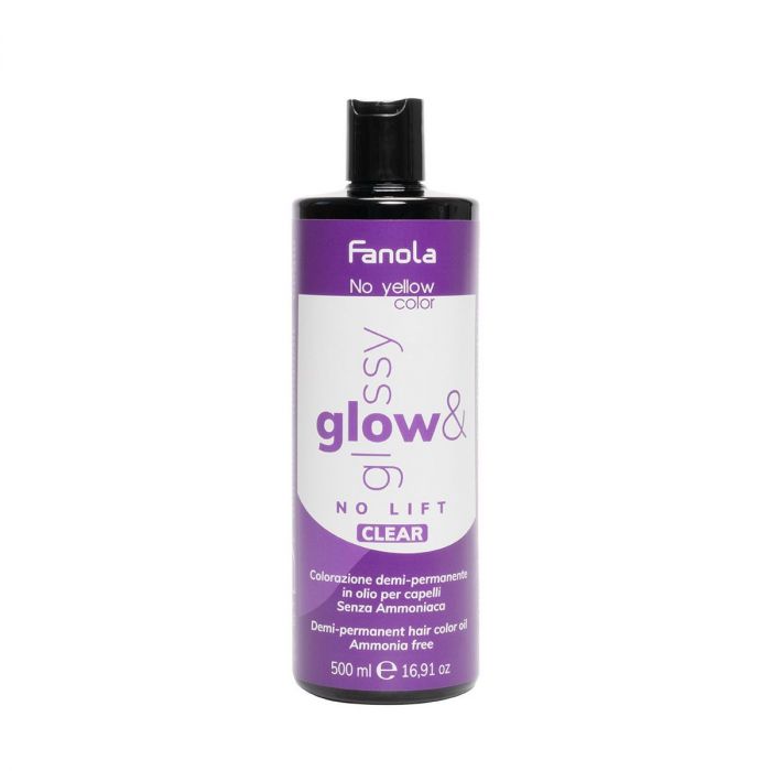 Fanola Glow & Glossy Oil Toner CLEAR 500ml main product photo