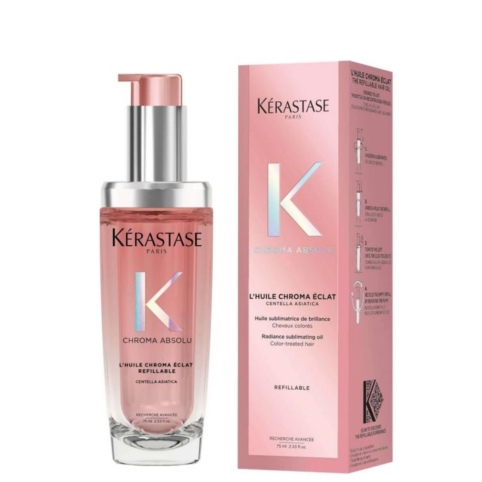 Kerastase Chroma Absolu L'Huile Chroma Éclat Refillable Hair Oil 75ml main product photo