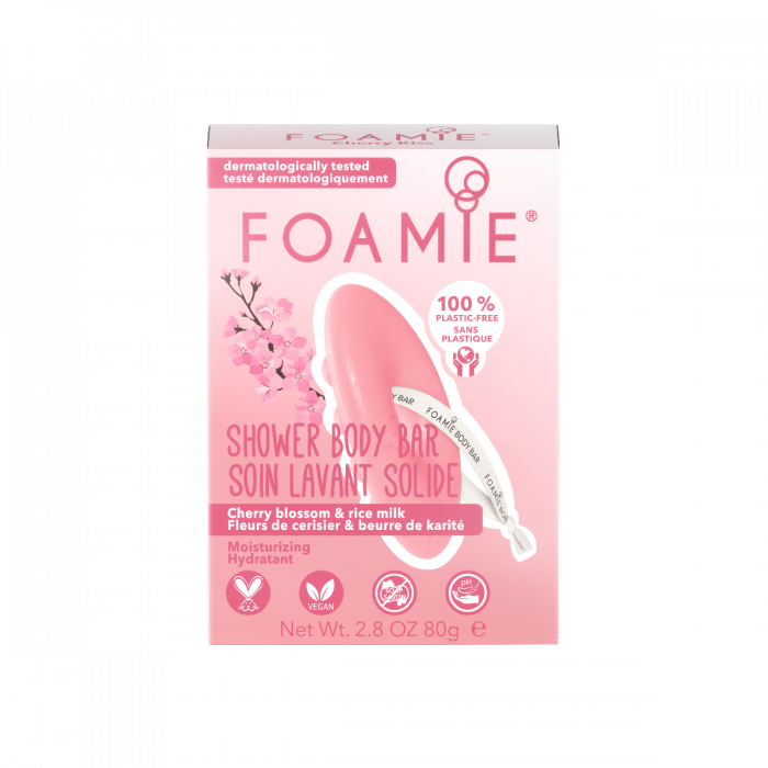 Foamie Body Bar Cherry Kiss 80gr main product photo