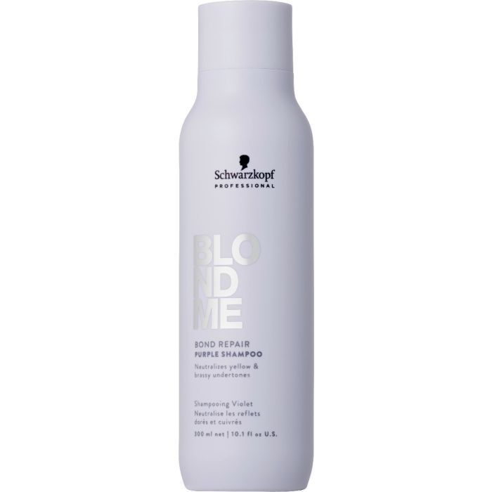 Schwarzkopf BlondMe Bond Repair Purple Shampoo 300ml main product photo