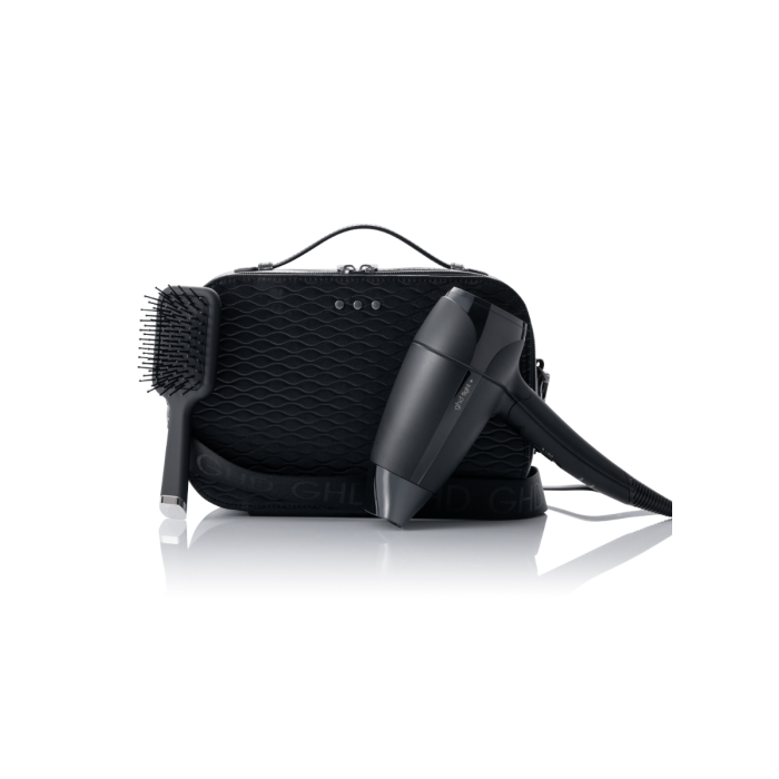 ghd Flight+ Travel Hairdryer Giftset Outlet Schwarz main product photo