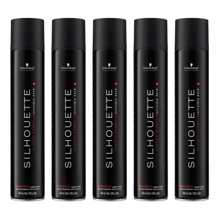 10x Schwarzkopf Silhouette Super Hold Spray 500ml main product photo