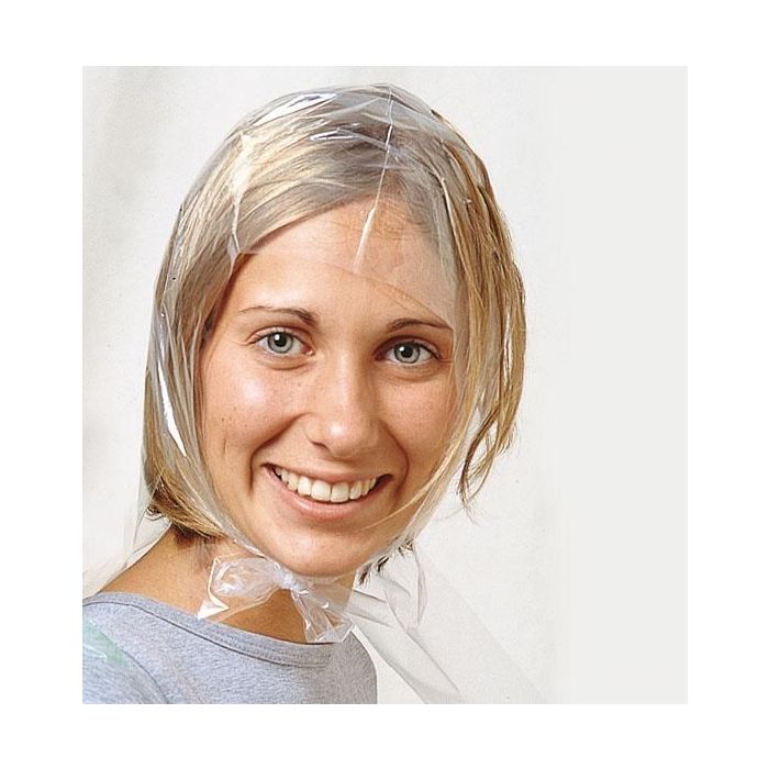 Comair Einweg Strähnenhaube transparent glatt 50st main product photo