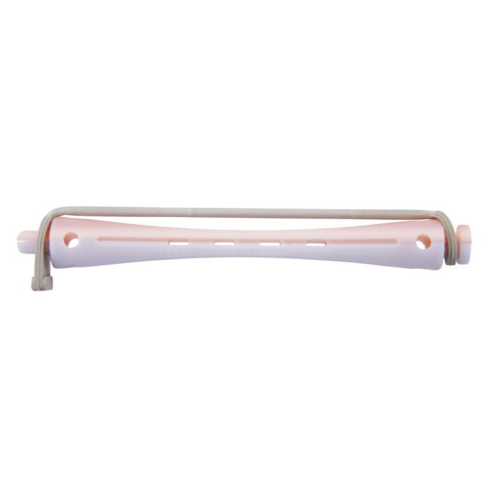 Comair Dauerwellenwickler lang weiß/rosa 7mm weiss/rosa 12 Stk main product photo