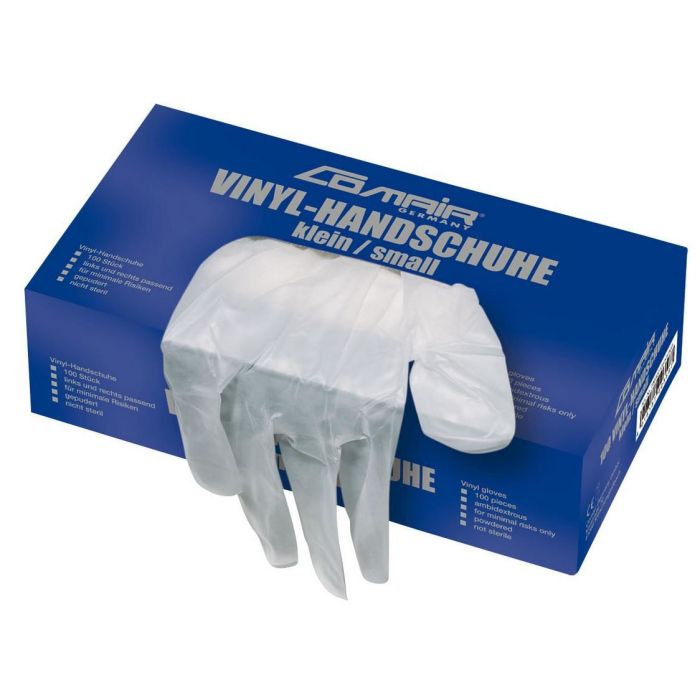 Comair Vinyl Handschuhe gepudert Größe L 100 Stk main product photo