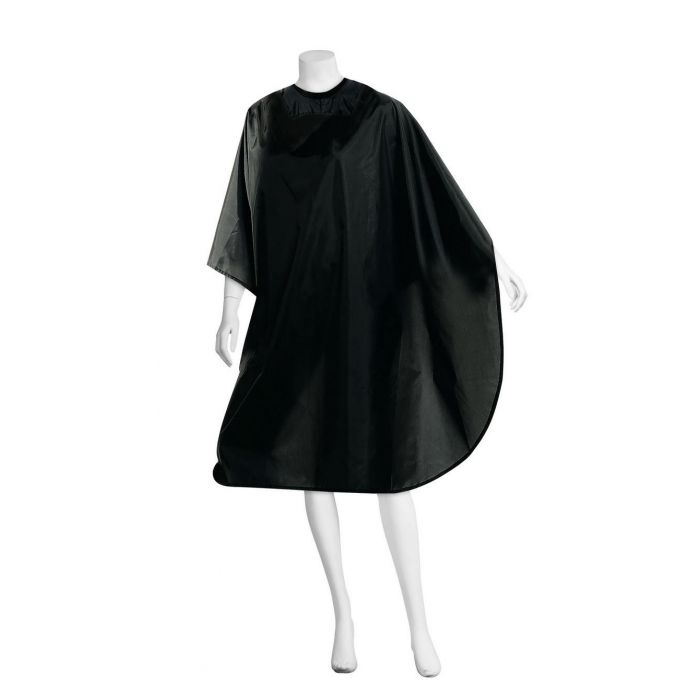 Comair Schneideumhang duo schwarz, Nylon mit Druckknopf und Band, wasserabweisend 136 x 176 cm main product photo
