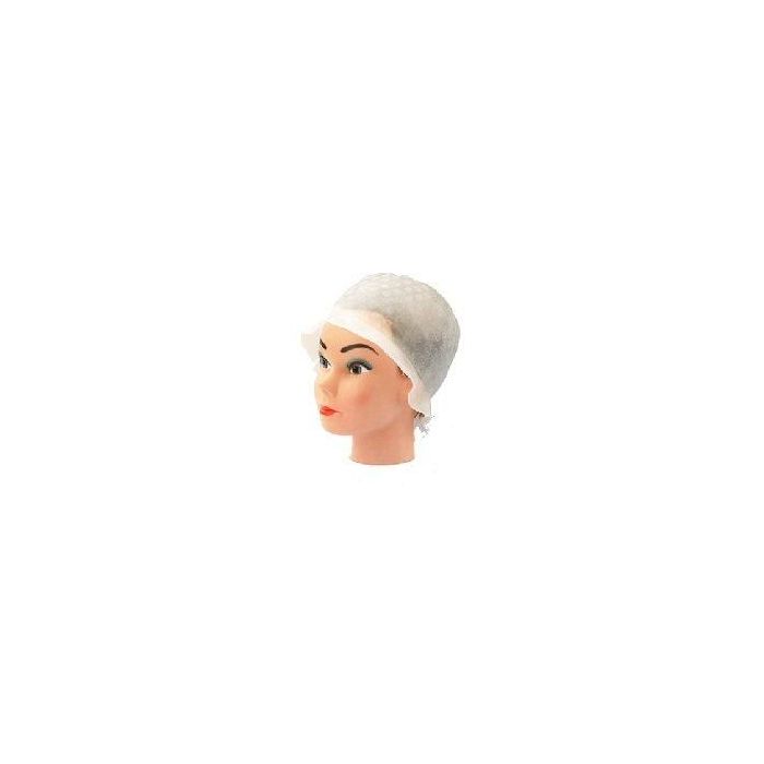 Sibel Lory Blondierhaube Gummi weiss/transparent main product photo