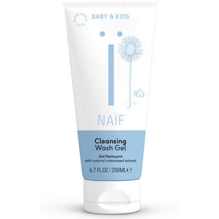 Naïf Baby & Kids Cleansing Wash Gel 200ml main product photo