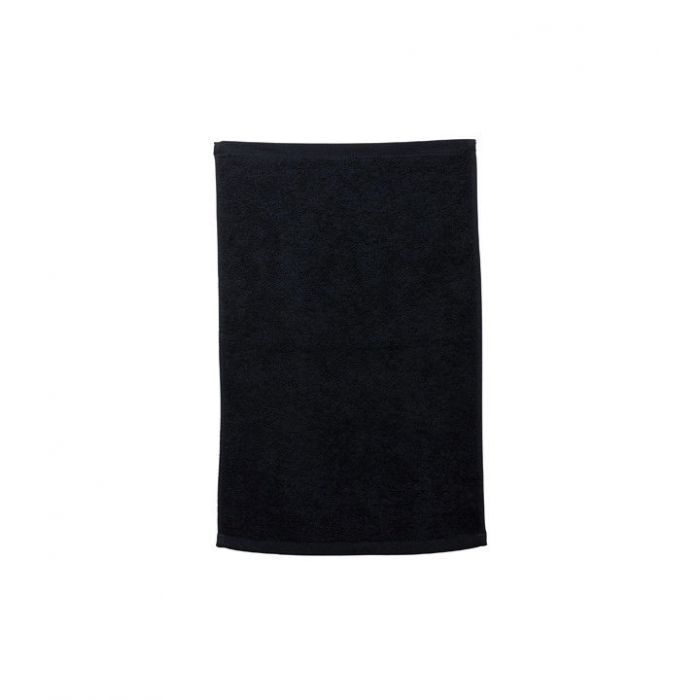 Bobtuo Handtuch mini schwarz 28x45cm main product photo