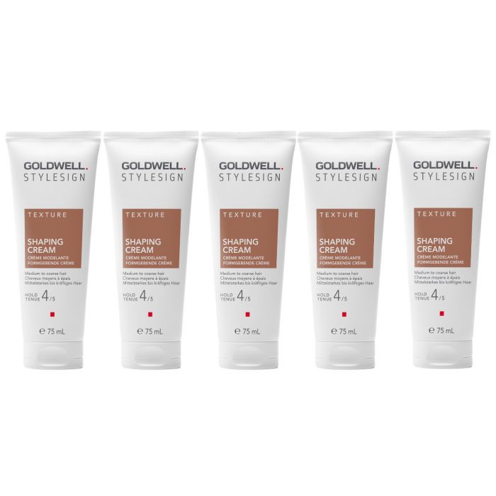 5x Goldwell StyleSign Shaping Cream 75ml main product photo