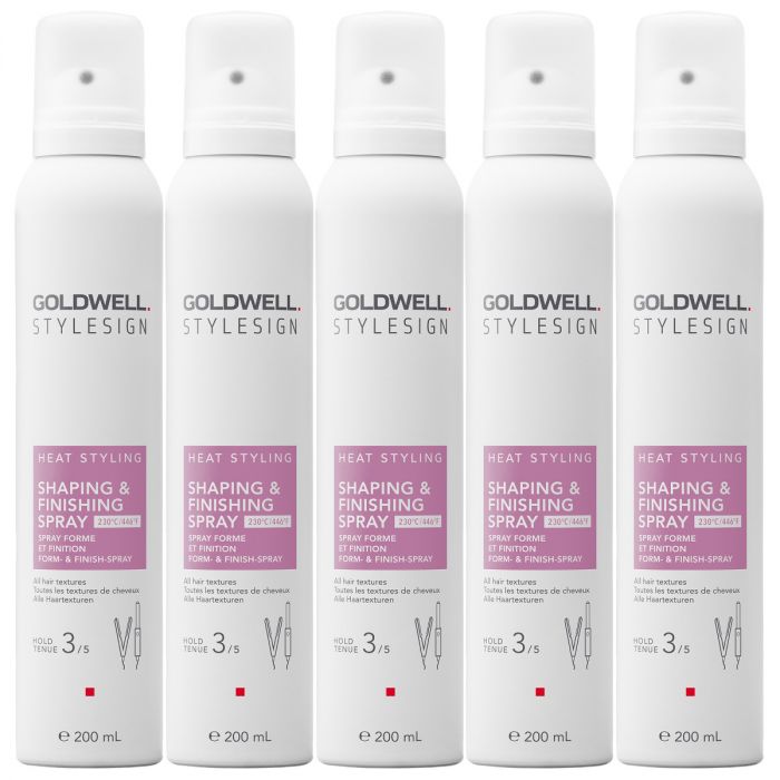 5x Goldwell StyleSign Shaping & Finishing Spray 200ml main product photo