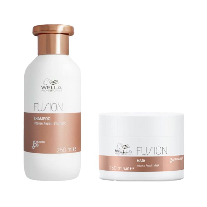 Wella Fusion Intense Repair Shampoo 250ml + Mask 150ml main product photo