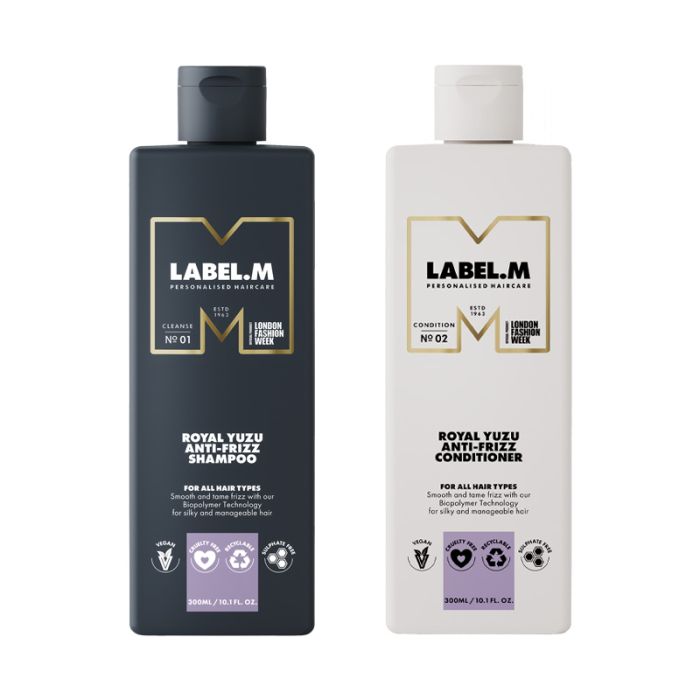 Label.m Royal Yuzu Anti-Frizz Shampoo 300ml + Conditioner 300ml main product photo