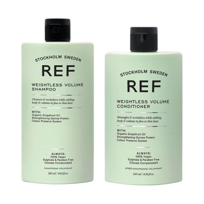 REF Weightless Volume Shampoo 285ml + Conditioner 245ml main product photo