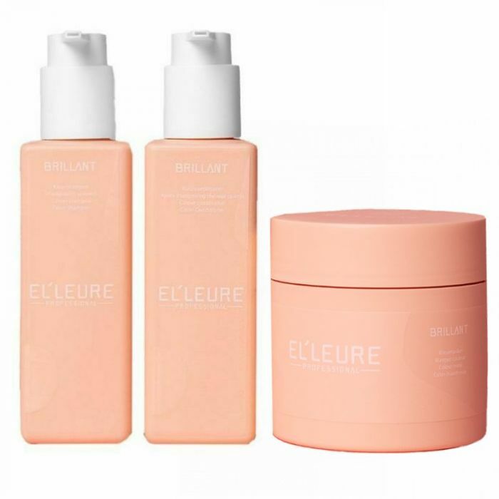 Elleure Brillant Color 1-2-3 haircare routine Paket main product photo