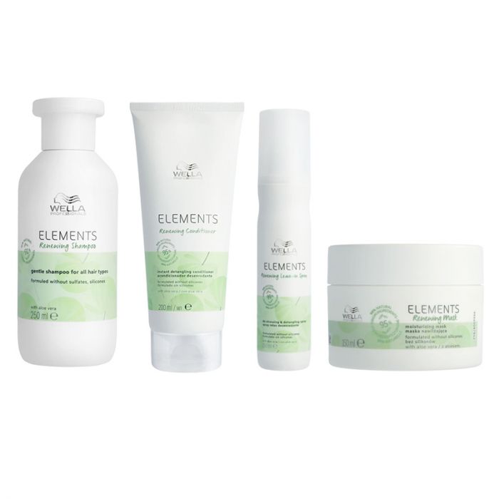 Trockenes Haar Paket Wella Elements main product photo