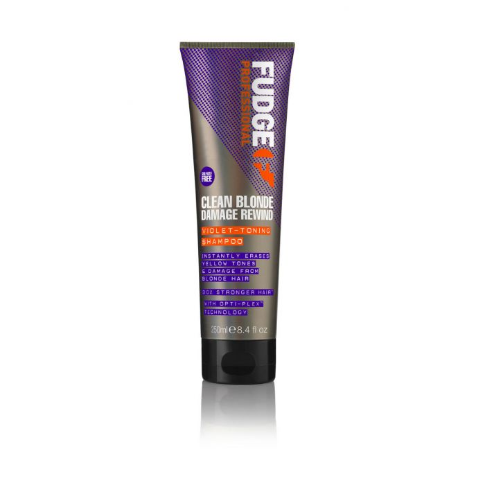 Fudge Clean Blonde Damage Rewind Violet-Toning Shampoo 250ml main product photo