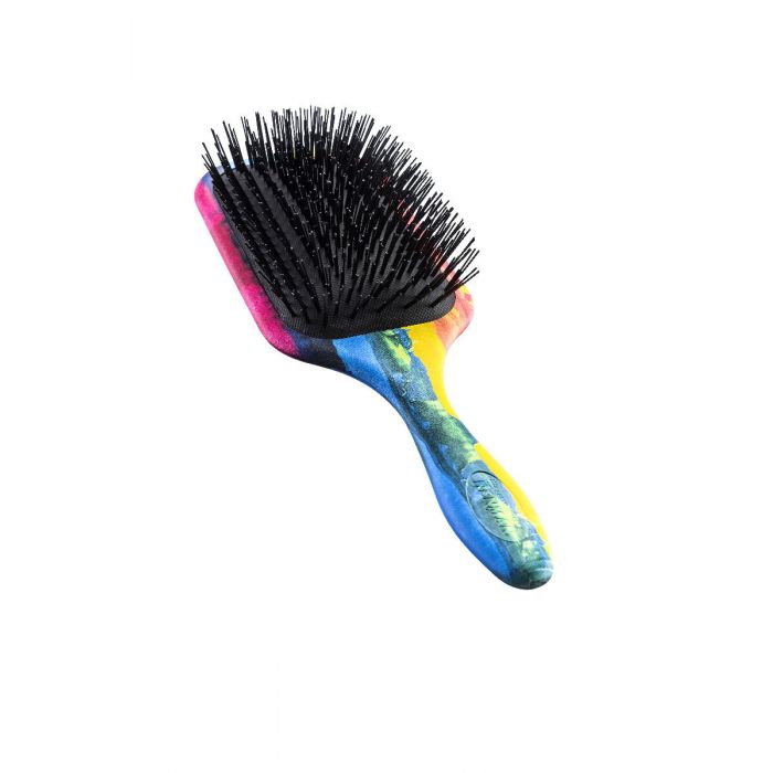 Denman D90L Tangle Tamer Ultra Paddle Brush Rainbow main product photo
