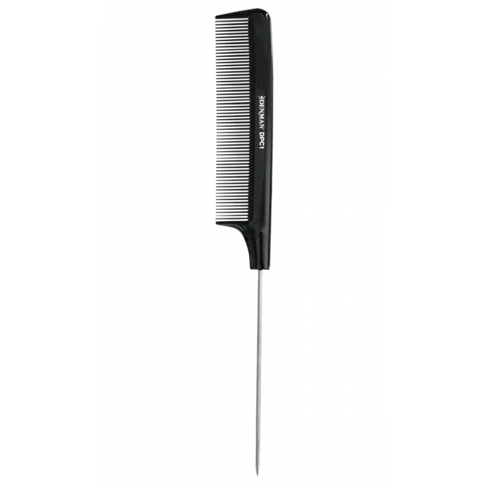 Denman Denman Precision Comb DPC1 Pin Tail schwarz - silber main product photo