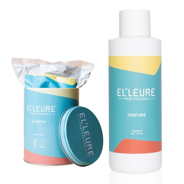 Elleure Clarifier Blond Plex 500gr + Oxydant 6% 1000ml main product photo
