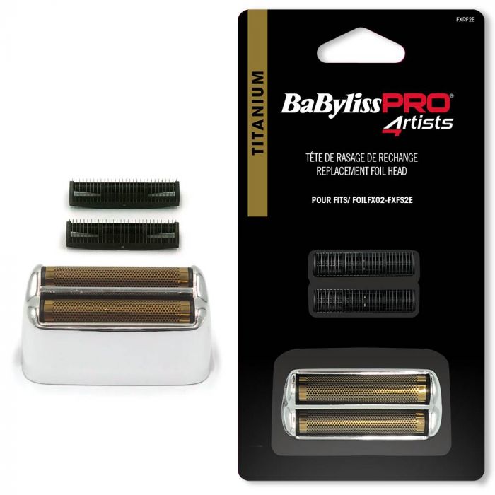 Babyliss PRO 4Artists Metalen Foil Shavers Double Cutter Zilver main product photo
