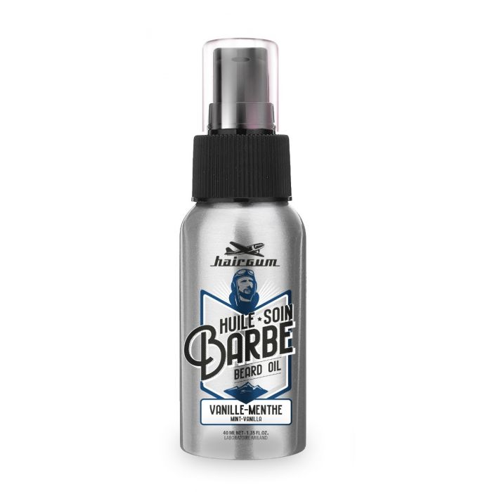 Hairgum Barber Vanilla Mint Beard Oil 40ml main product photo