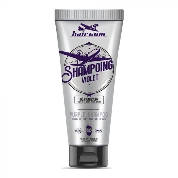 Hairgum Barber Purple Shampoo 225ml main product photo