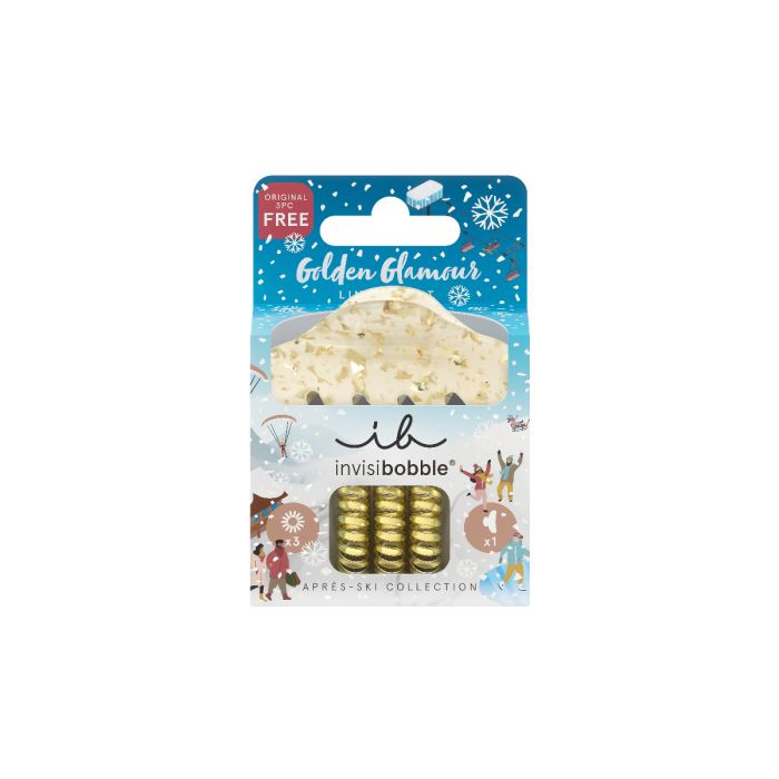 Invisibobble Set Golden Glamour main product photo