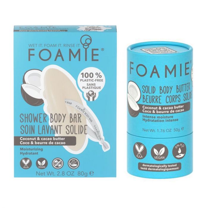 Foamie Body Butter + Body Bar Shake Your Coconuts 80gr main product photo