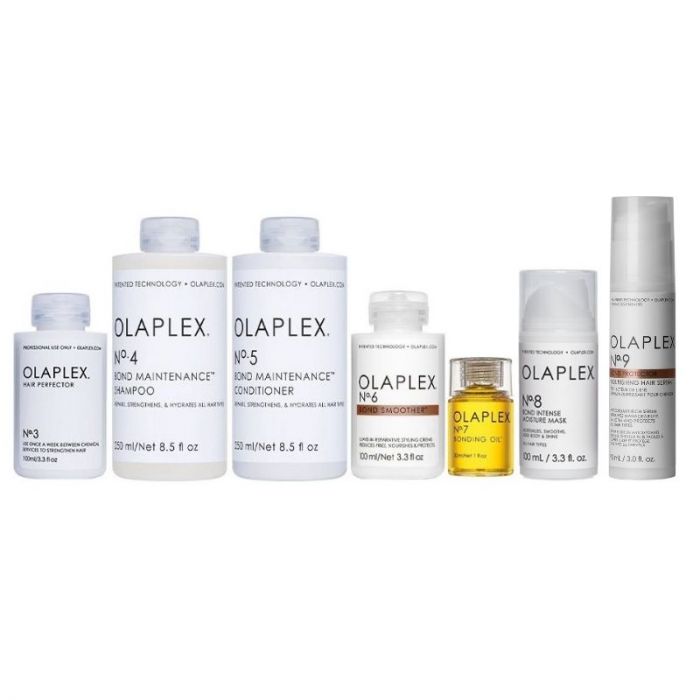 Paket für strapaziertes Haar Olaplex No.3 + 4 + 5 + 6 + 7 + 8 + 9 main product photo