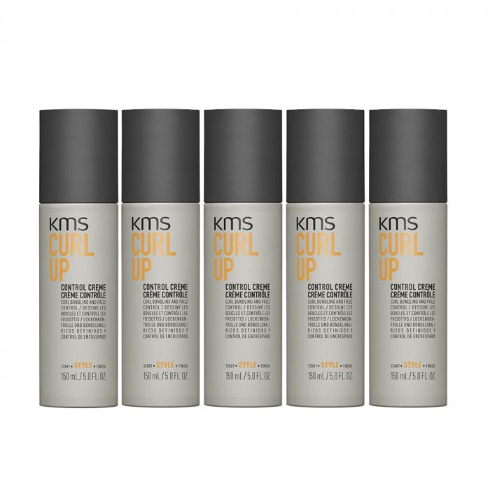 5x KMS Curl Up Control Creme 150ml main product photo