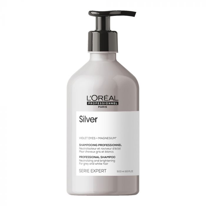 L'Oréal Serie Expert Silver Shampoo 500ml main product photo