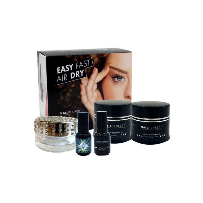 NailPerfect LED/UV Sculpting Gel Sample Kit main product photo