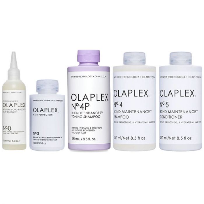 Paket für strapaziertes Haar Olaplex No.0 + 3 + 4 + 4P + 5 main product photo