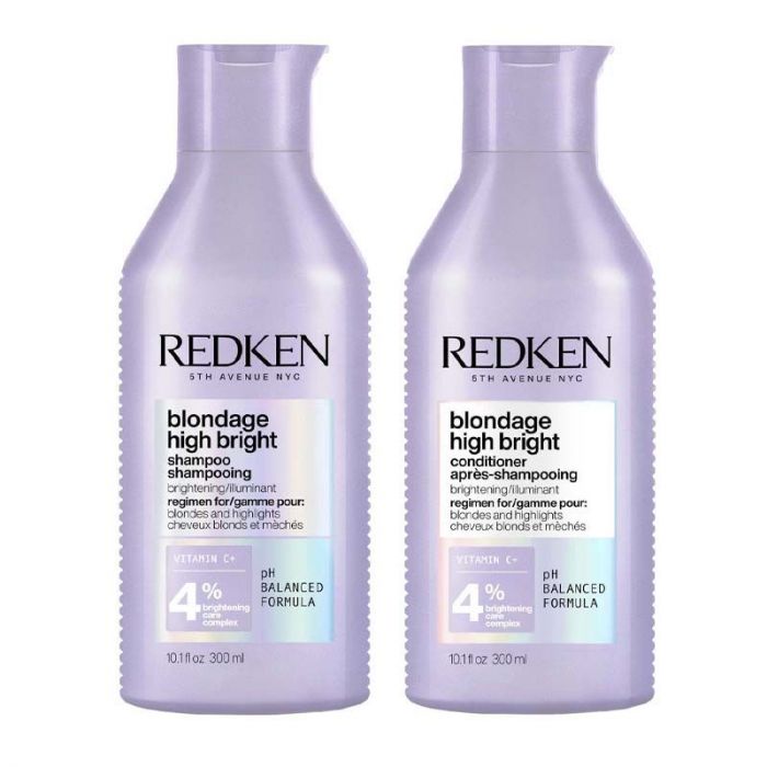 Redken Blondage High Bright Shampoo 300 ml + Spülung 300 mll main product photo