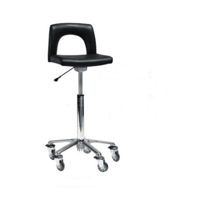 Sibel Rollercoaster Square Kappersfiets Gaspomp Large Nylon Voet schwarz main product photo