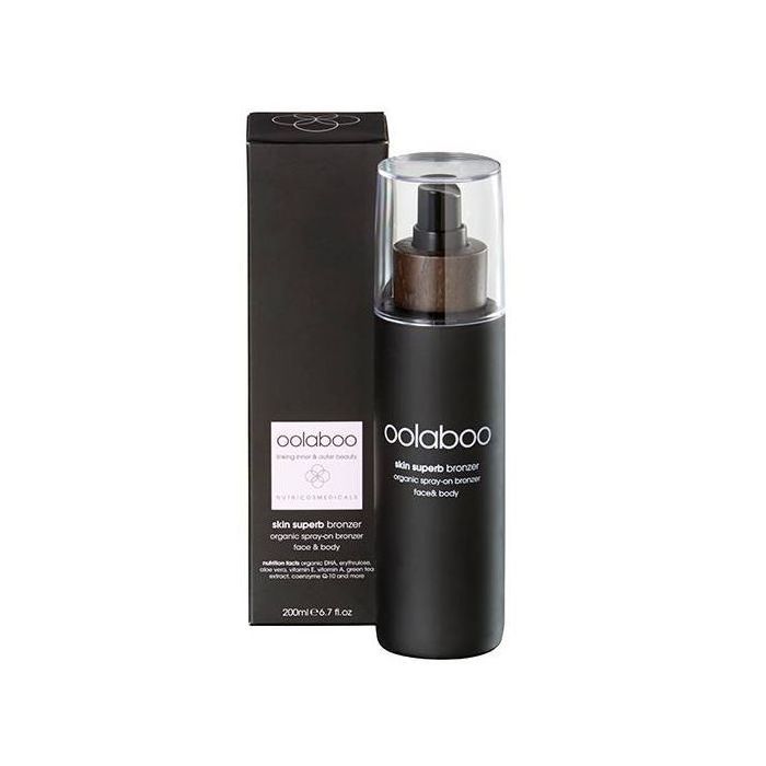 Oolaboo Skin Superb Organic Spray-On Bronzer 200ml main product photo