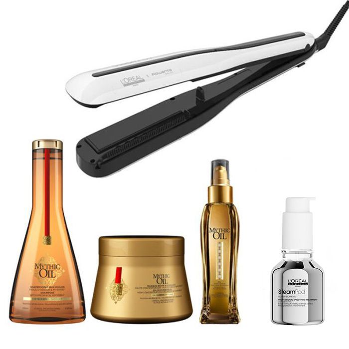 L Or al Steampod 3.0 Set Mythic Oil Set dickes Haar