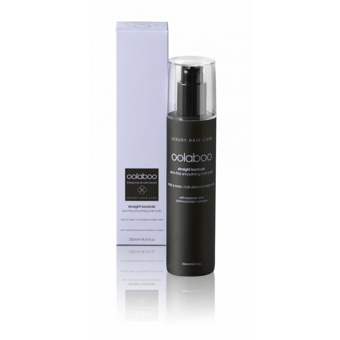 Oolaboo Straight Baobab Zero-Frizz Smoothing Hair Bath 250ml main product photo