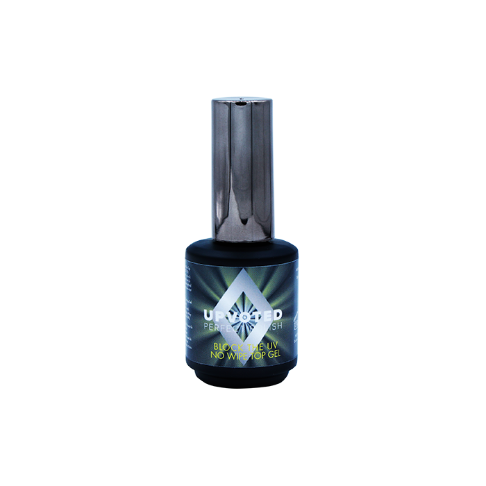 NailPerfect UPVOTED Block the UV No Wipe Top Gel 15ml main product photo