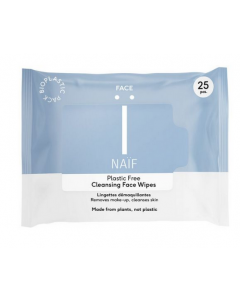 Naïf Grown Ups Plastic Free Cleansing Face Wipes 25pcs