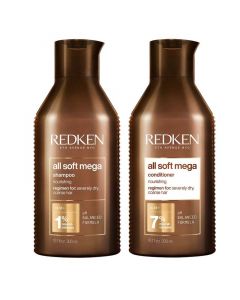 Redken All Soft Mega Shampoo 300ml + Conditioner 300ml