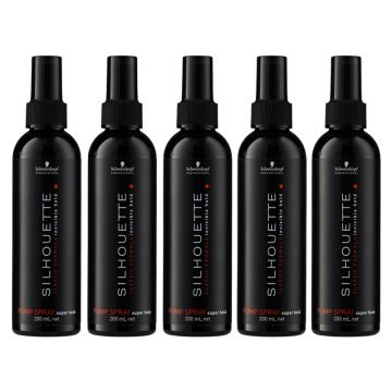 15x Schwarzkopf Silhouette Super Hold Pumpspray 200ml