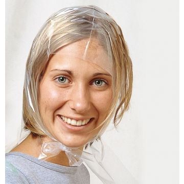 Comair Einweg Strähnenhaube transparent glatt 50st