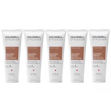 5x Goldwell StyleSign Shaping Cream 75ml