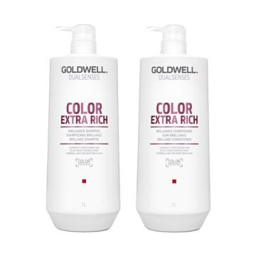 Goldwell Dualsenses Color Extra Rich Brilliance Shampoo 1000ml + Conditioner 1000ml