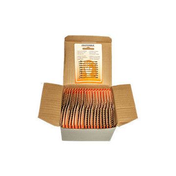 Ihre unsichtbare Sliders 65mm lange Brown 36x8st.