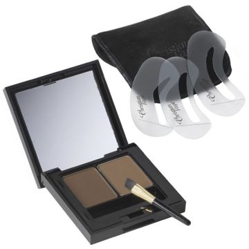 Christian Faye Wenkrbauwpoeder Duo Kit dark brown 3gr