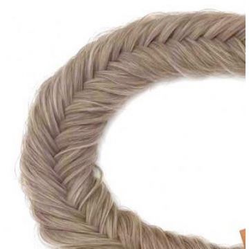 HairOlicious Fishtail Braid Vanilla