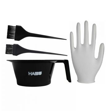 Haibu Essentials Kwastjes + Bakje + Handschoen